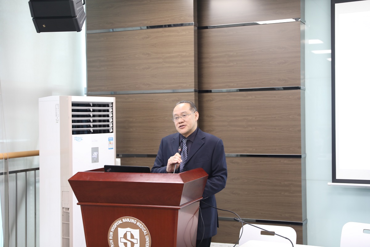 市急救中心沈正善主任来我院作专题讲座